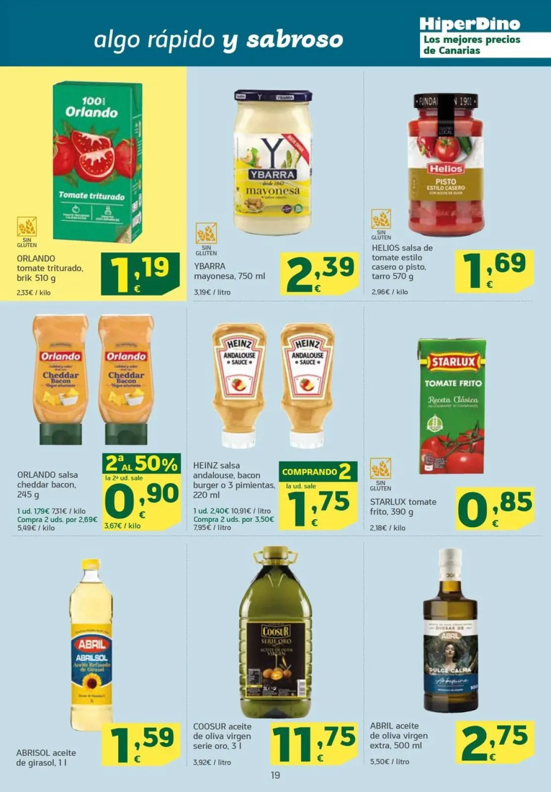 Página 19 en Ofertas Que Vuelan en HiperDino España