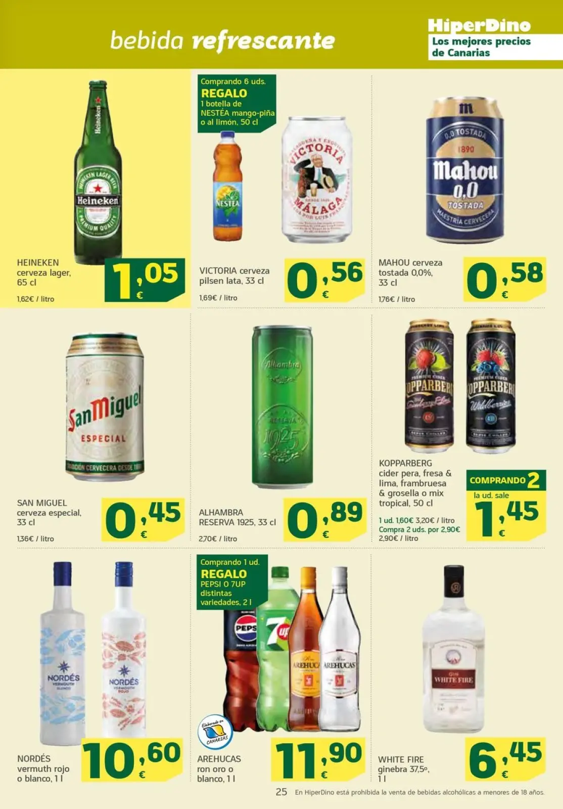 Página 25 en Ofertas Que Vuelan en HiperDino España