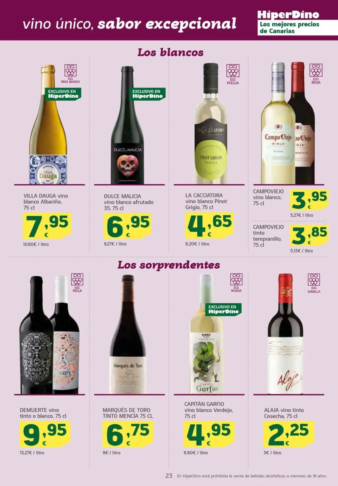 Página 23 en Ofertas Que Vuelan en HiperDino España