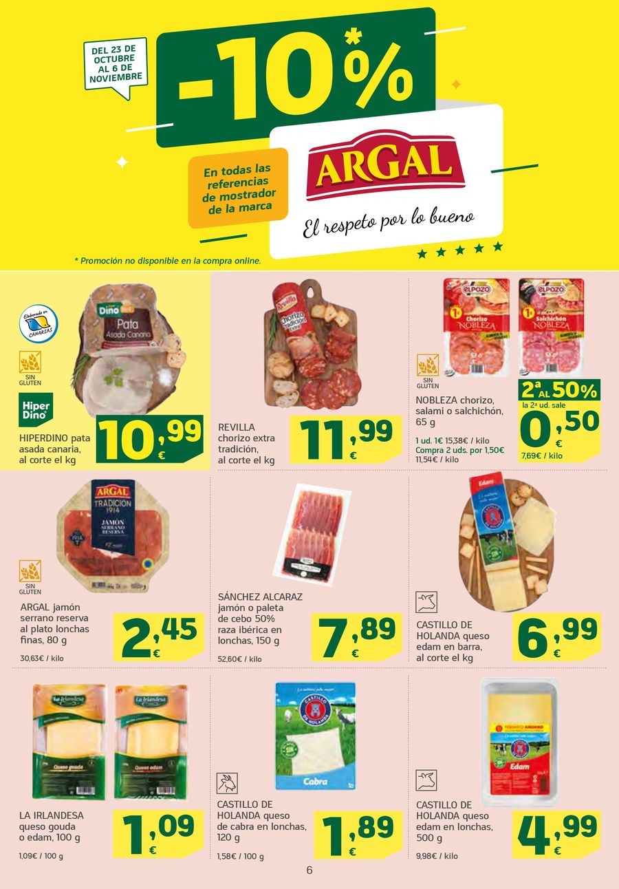 Ofertas de HiperDino España de 23 octubre a 6 noviembre 2025 Ofertas Que Vuelan