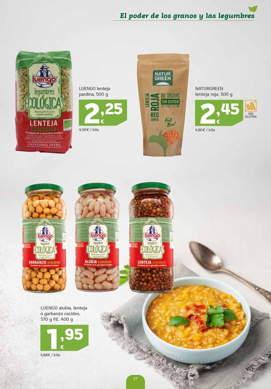 Ofertas de HiperDino España de 23 octubre a 24 noviembre 2025 Ofertas en productos ecológicos