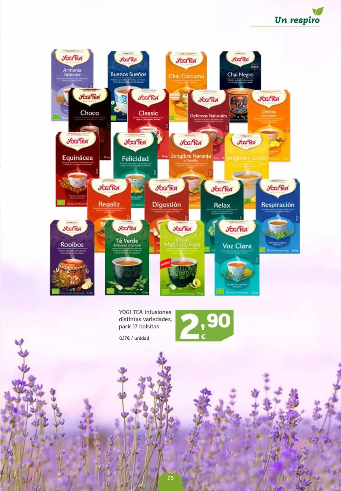 صفحة 25 ضمن عروض على المنتجات العضوية في هايبر دينو إسبانيا