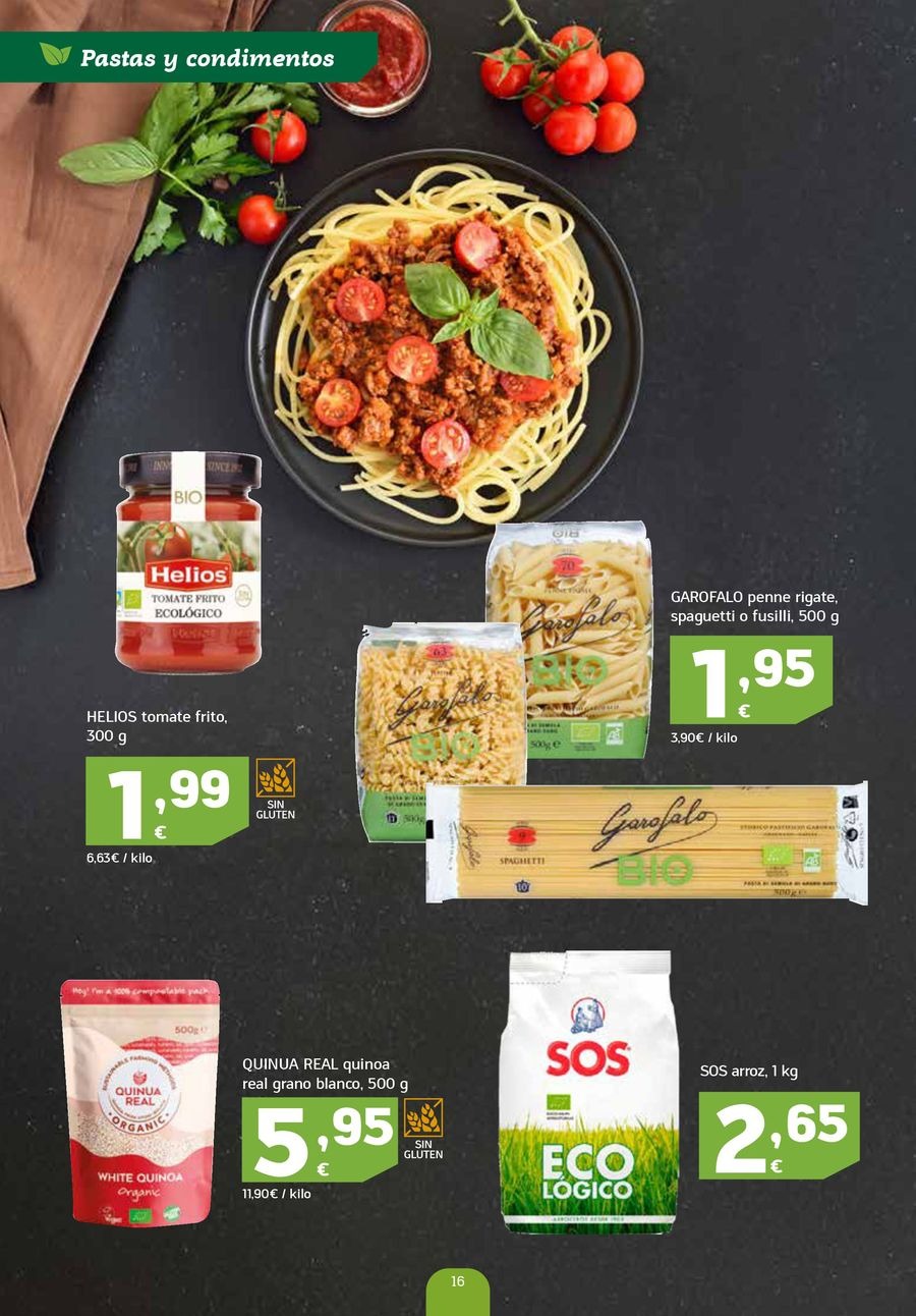 Ofertas de HiperDino España de 23 octubre a 24 noviembre 2025 Ofertas en productos ecológicos