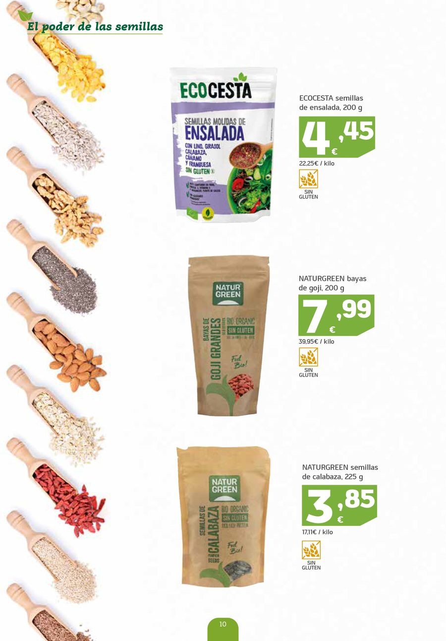 Ofertas de HiperDino España de 23 octubre a 24 noviembre 2025 Ofertas en productos ecológicos