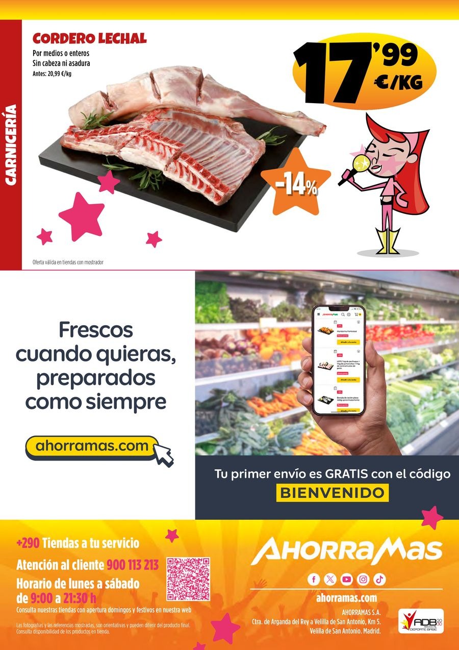 Ofertas de Ahorramas España de 30 octubre a 12 noviembre 2025 Ofertas Lady Chollo, la estrella del ahorro
