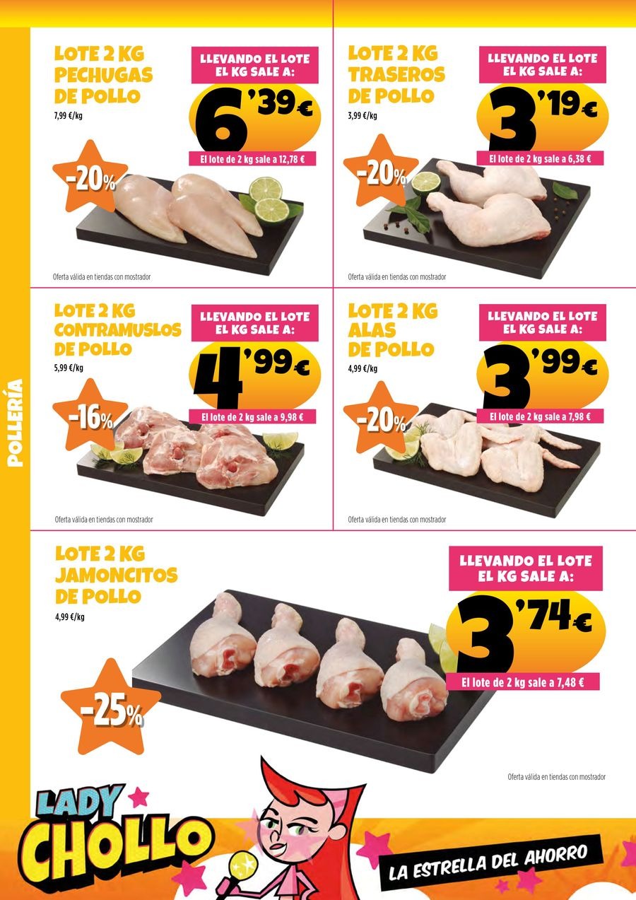 Ofertas de Ahorramas España de 30 octubre a 12 noviembre 2025 Ofertas Lady Chollo, la estrella del ahorro