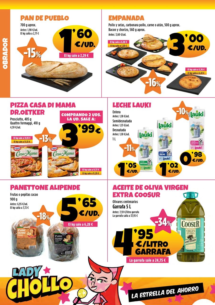Ofertas de Ahorramas España de 30 octubre a 12 noviembre 2025 Ofertas Lady Chollo, la estrella del ahorro