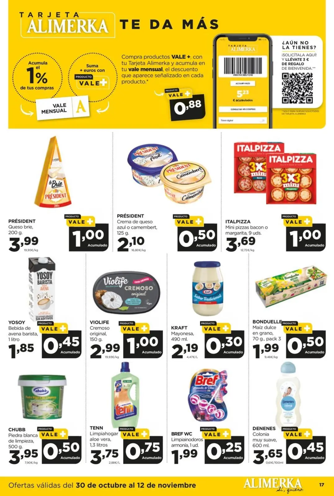 Page 17 dans Nouvelles offres chez ‎Supermarchés Alimerka‎ Espagne