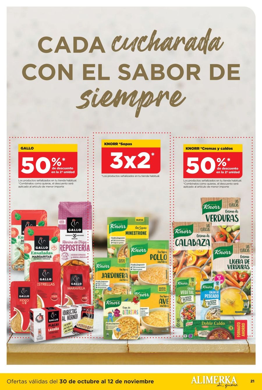 Ofertas de ‎Alimerka Supermercados‎ España de 30 octubre a 12 noviembre 2025 Nuevas ofertas