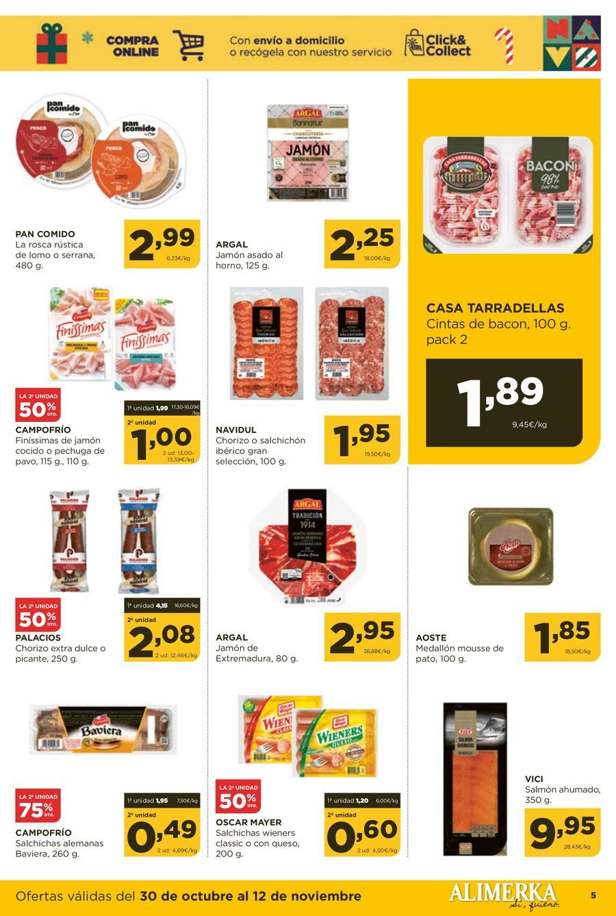 Ofertas de ‎Alimerka Supermercados‎ España de 30 octubre a 12 noviembre 2025 Nuevas ofertas