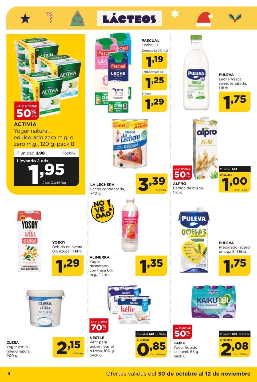 Ofertas de ‎Alimerka Supermercados‎ España de 30 octubre a 12 noviembre 2025 Nuevas ofertas
