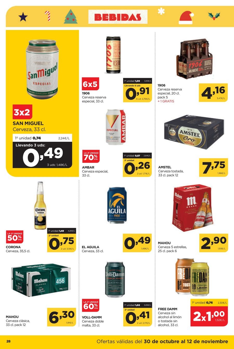 Ofertas de ‎Alimerka Supermercados‎ España de 30 octubre a 12 noviembre 2025 Nuevas ofertas