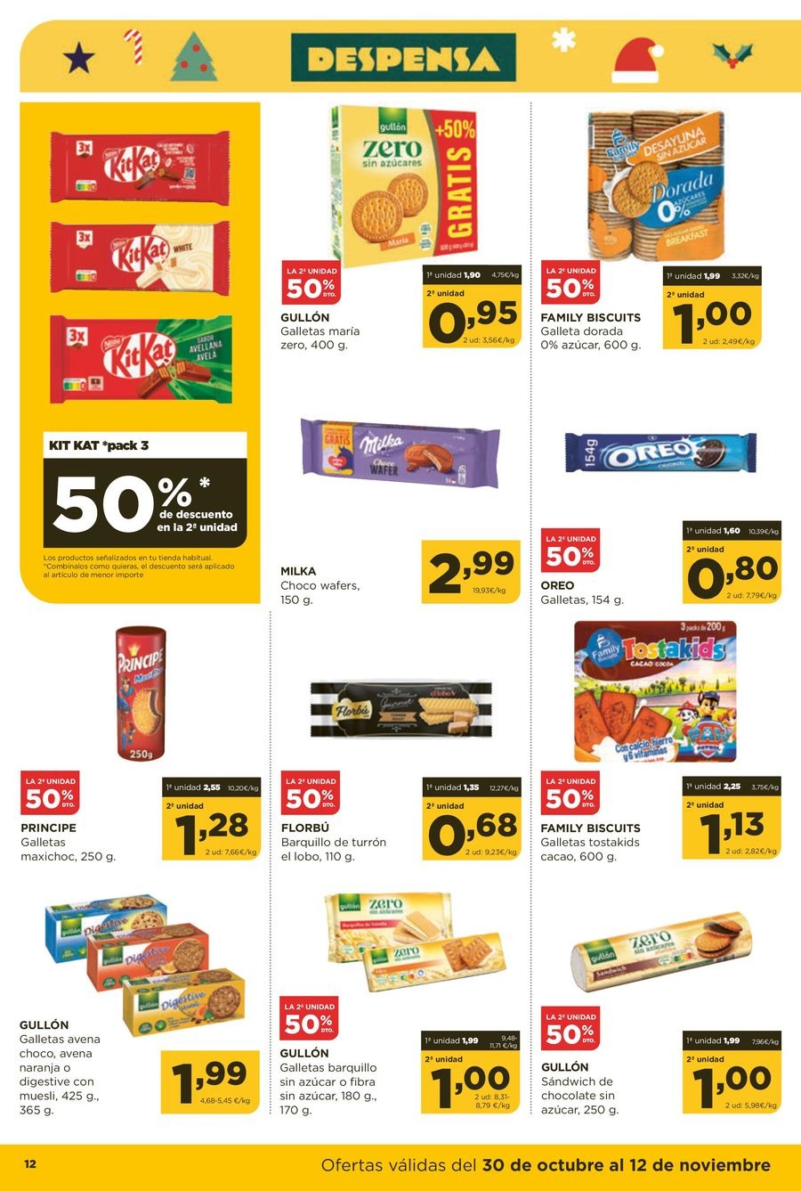 Ofertas de ‎Alimerka Supermercados‎ España de 30 octubre a 12 noviembre 2025 Nuevas ofertas