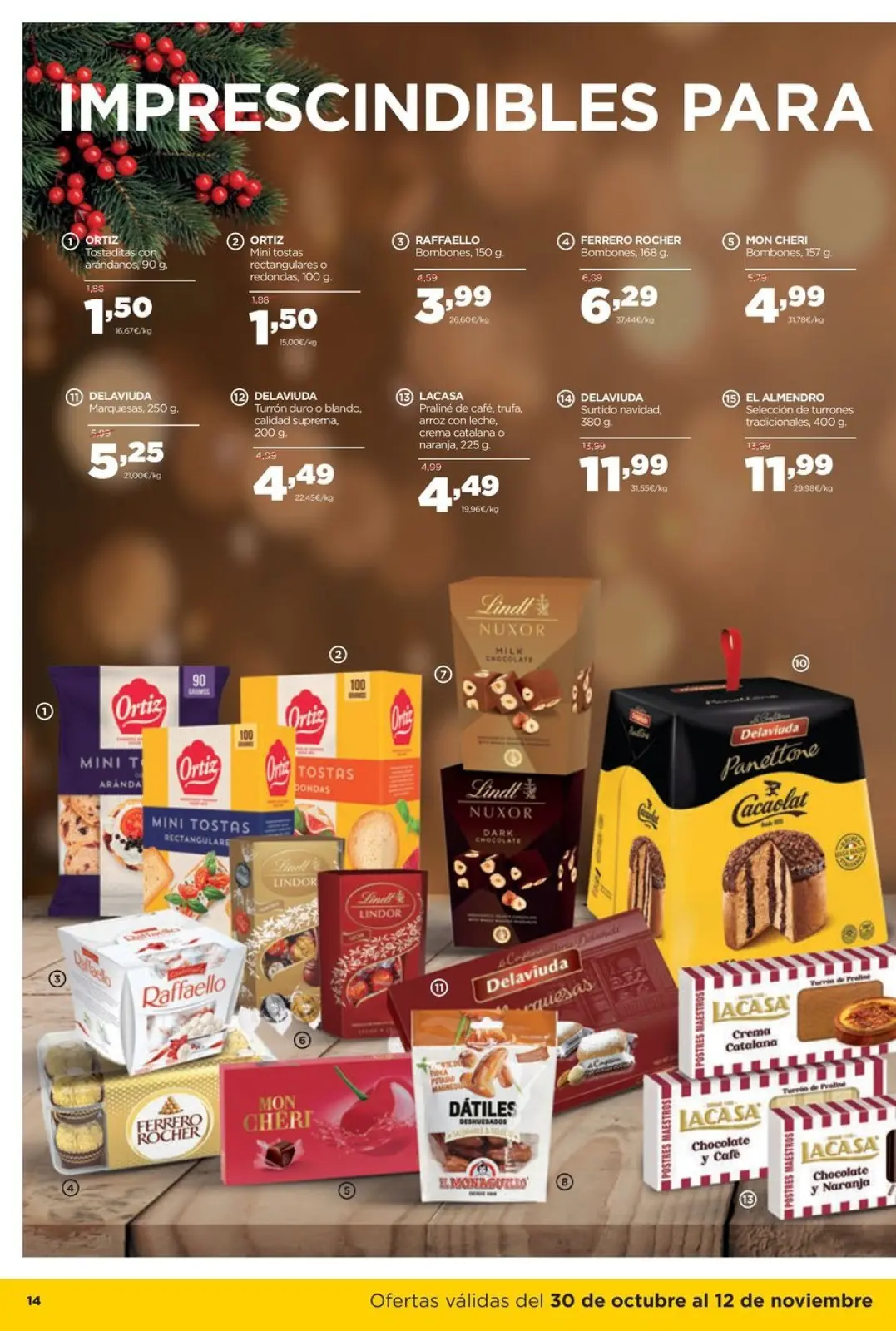 Page 14 dans Nouvelles offres chez ‎Supermarchés Alimerka‎ Espagne