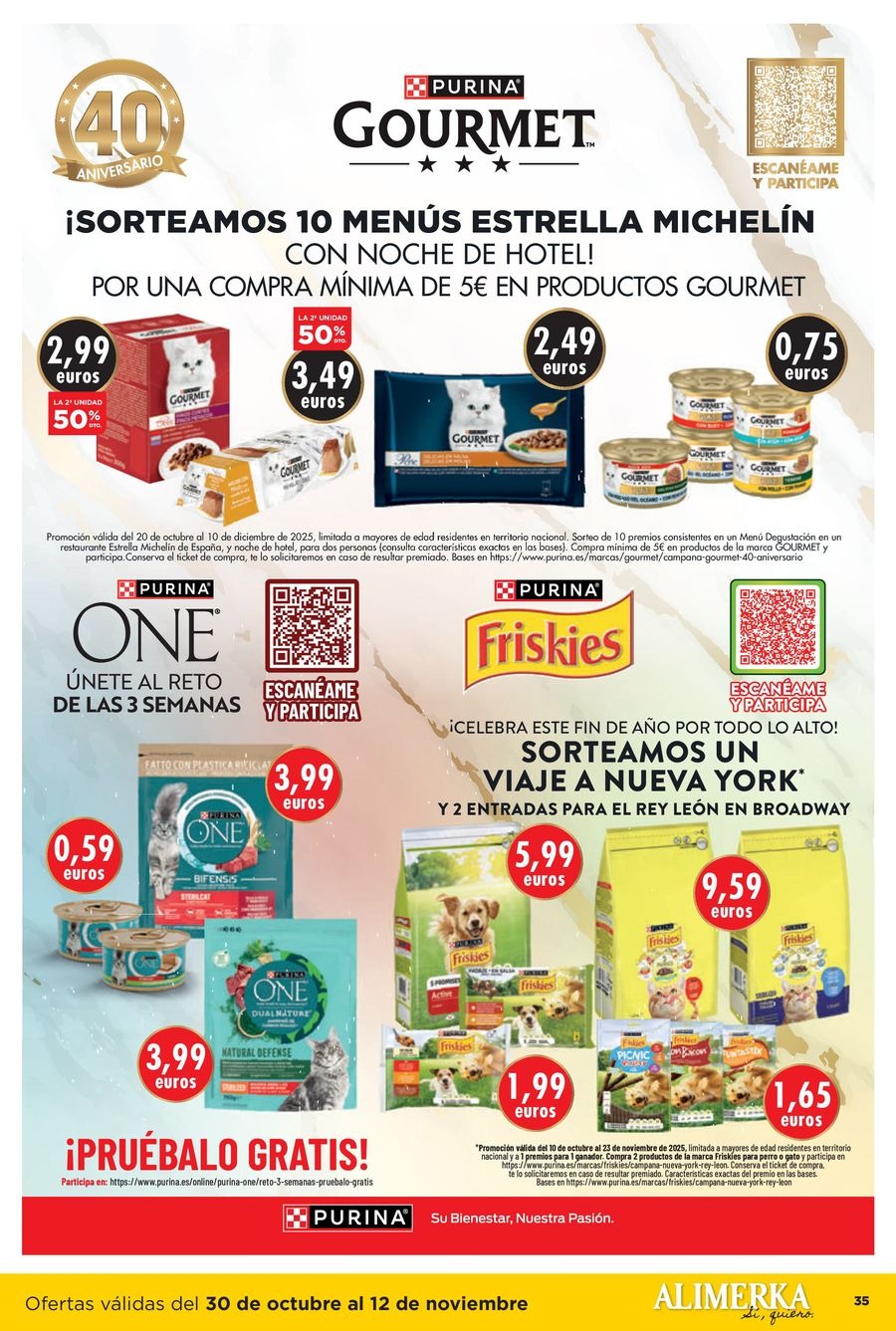 Ofertas de ‎Alimerka Supermercados‎ España de 30 octubre a 12 noviembre 2025 Nuevas ofertas