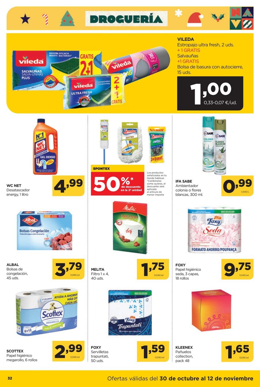 Ofertas de ‎Alimerka Supermercados‎ España de 30 octubre a 12 noviembre 2025 Nuevas ofertas