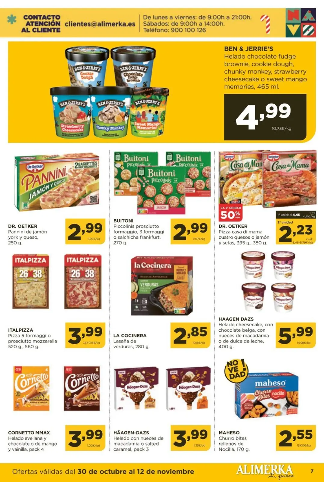 Page 7 dans Nouvelles offres chez ‎Supermarchés Alimerka‎ Espagne