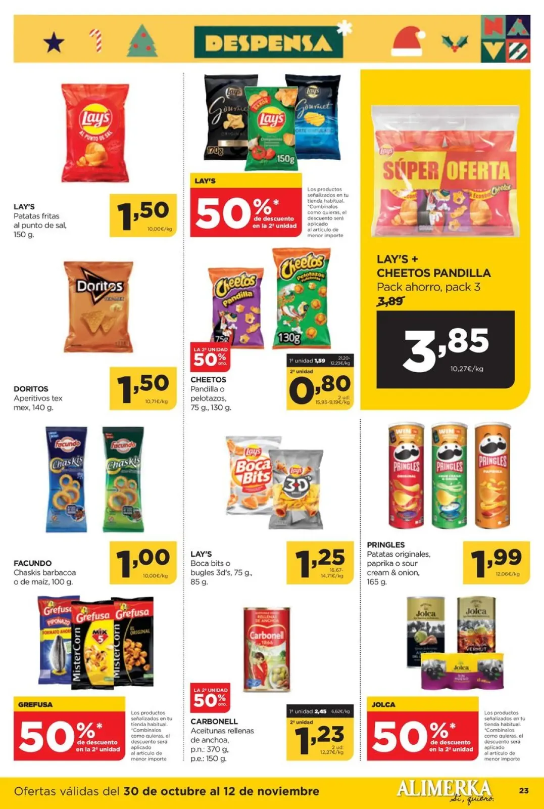 Page 23 dans Nouvelles offres chez ‎Supermarchés Alimerka‎ Espagne