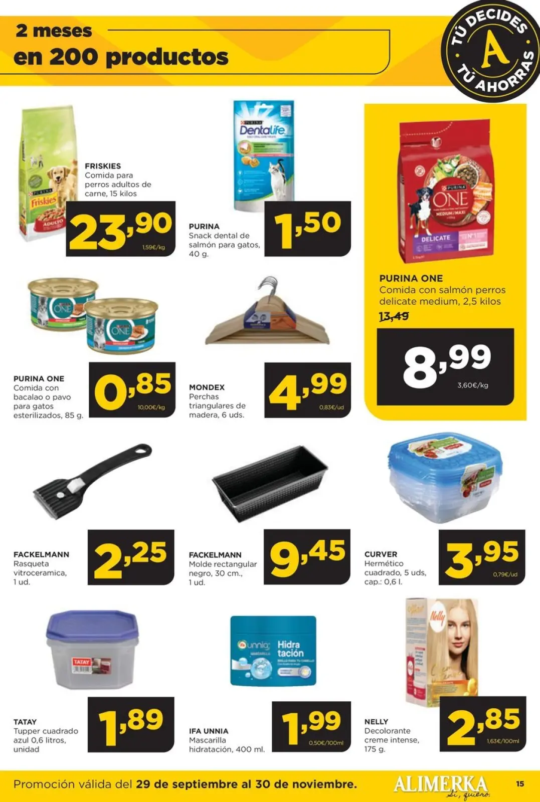 Page 15 dans Brochure d'offres : À vous de décider, vous économisez chez ‎Supermarchés Alimerka‎ Espagne