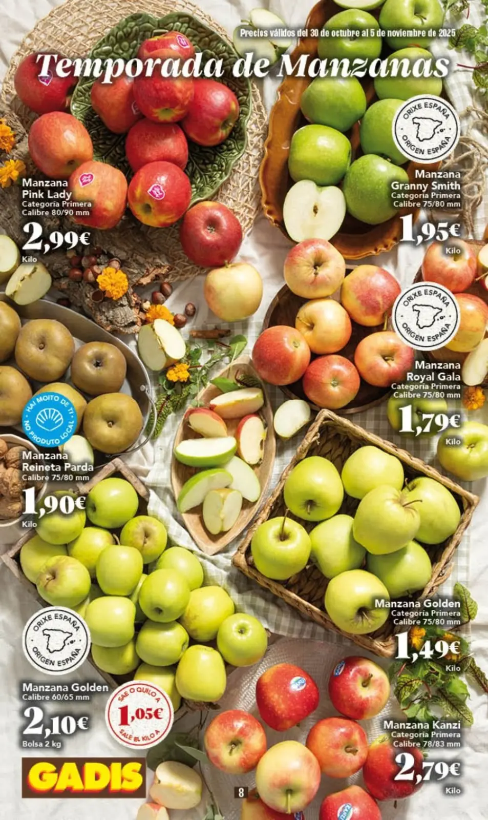 Page 8 dans Nouveaux prix chez GADIS Espagne