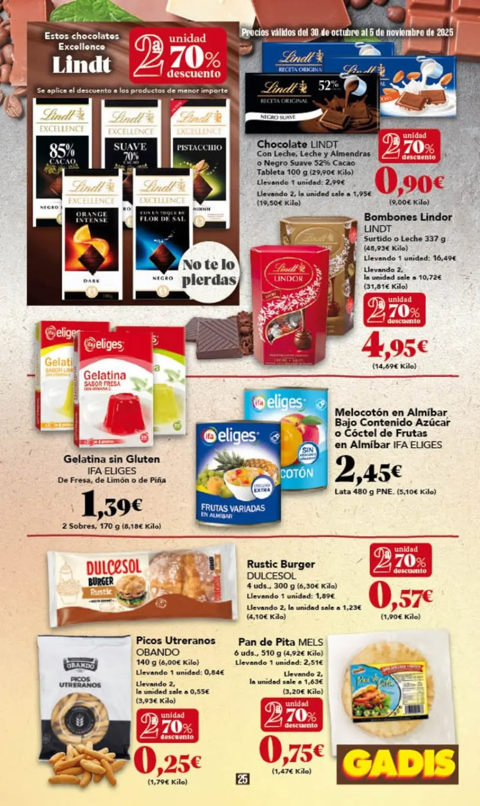 Page 25 dans Nouveaux prix chez GADIS Espagne