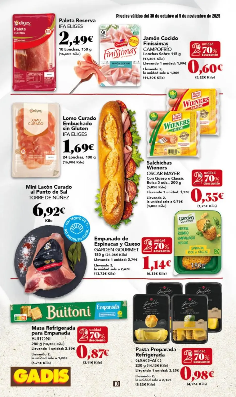 Page 10 dans Nouveaux prix chez GADIS Espagne