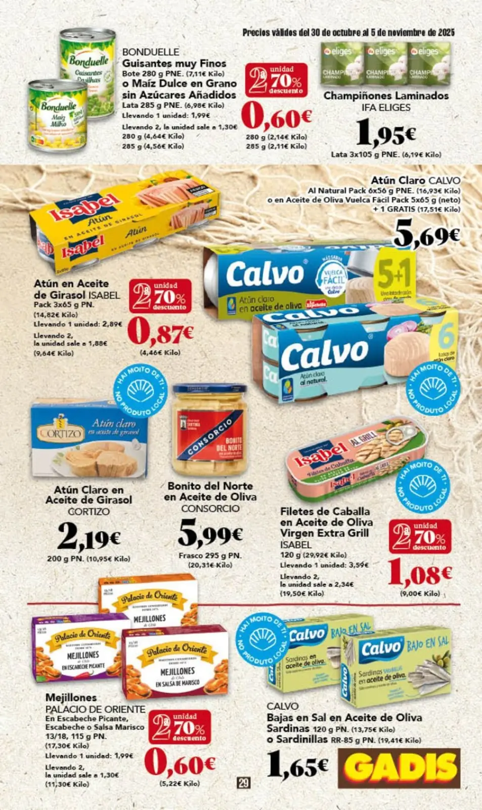 Page 29 dans Nouveaux prix chez GADIS Espagne