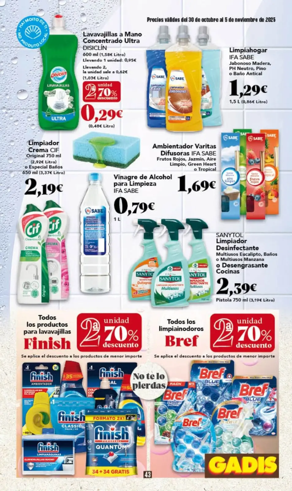 Page 43 dans Nouveaux prix chez GADIS Espagne