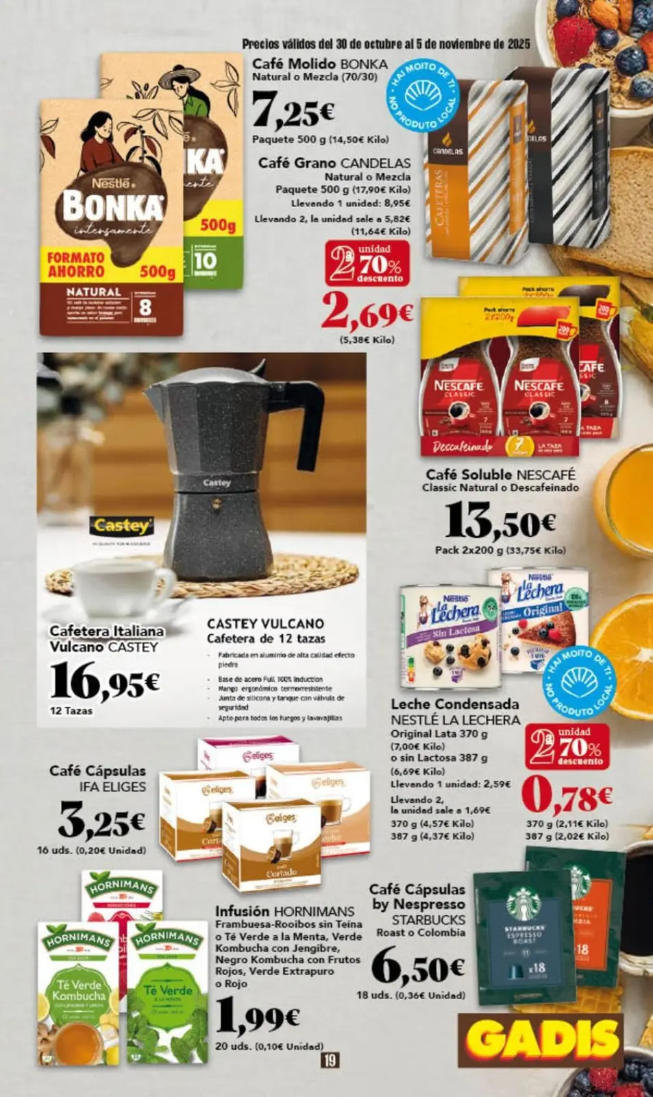 Page 19 dans Nouveaux prix chez GADIS Espagne