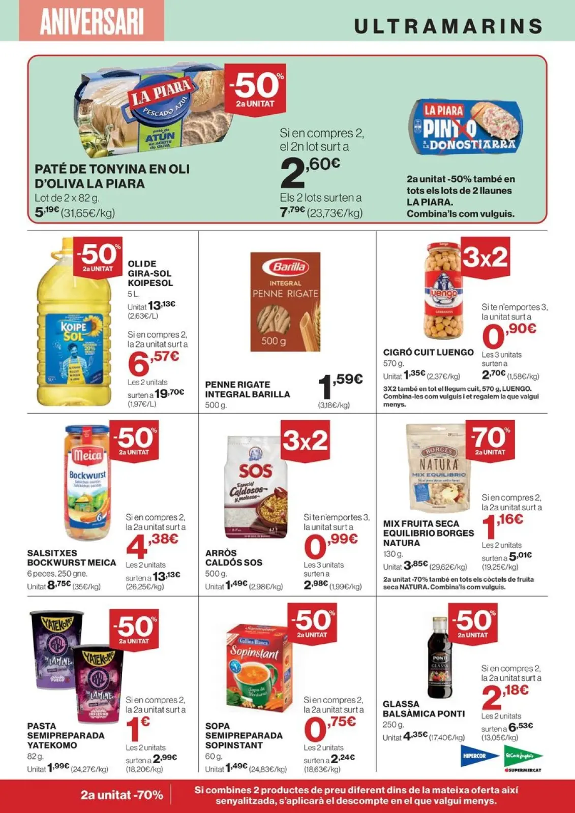 Página 27 en ofertas Què Necessites Avui? en Hipercor España
