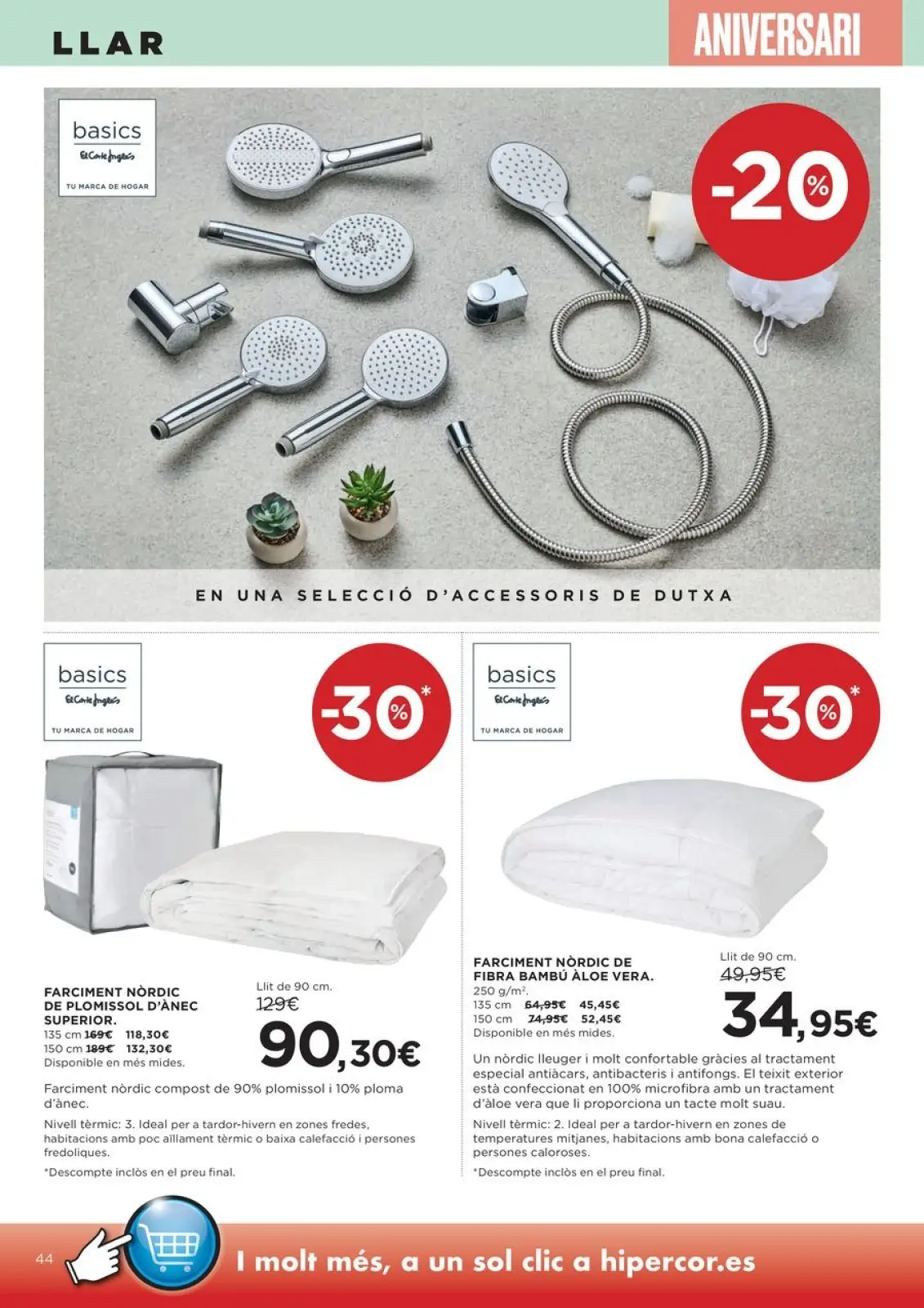 Página 57 en ofertas Què Necessites Avui? en Hipercor España