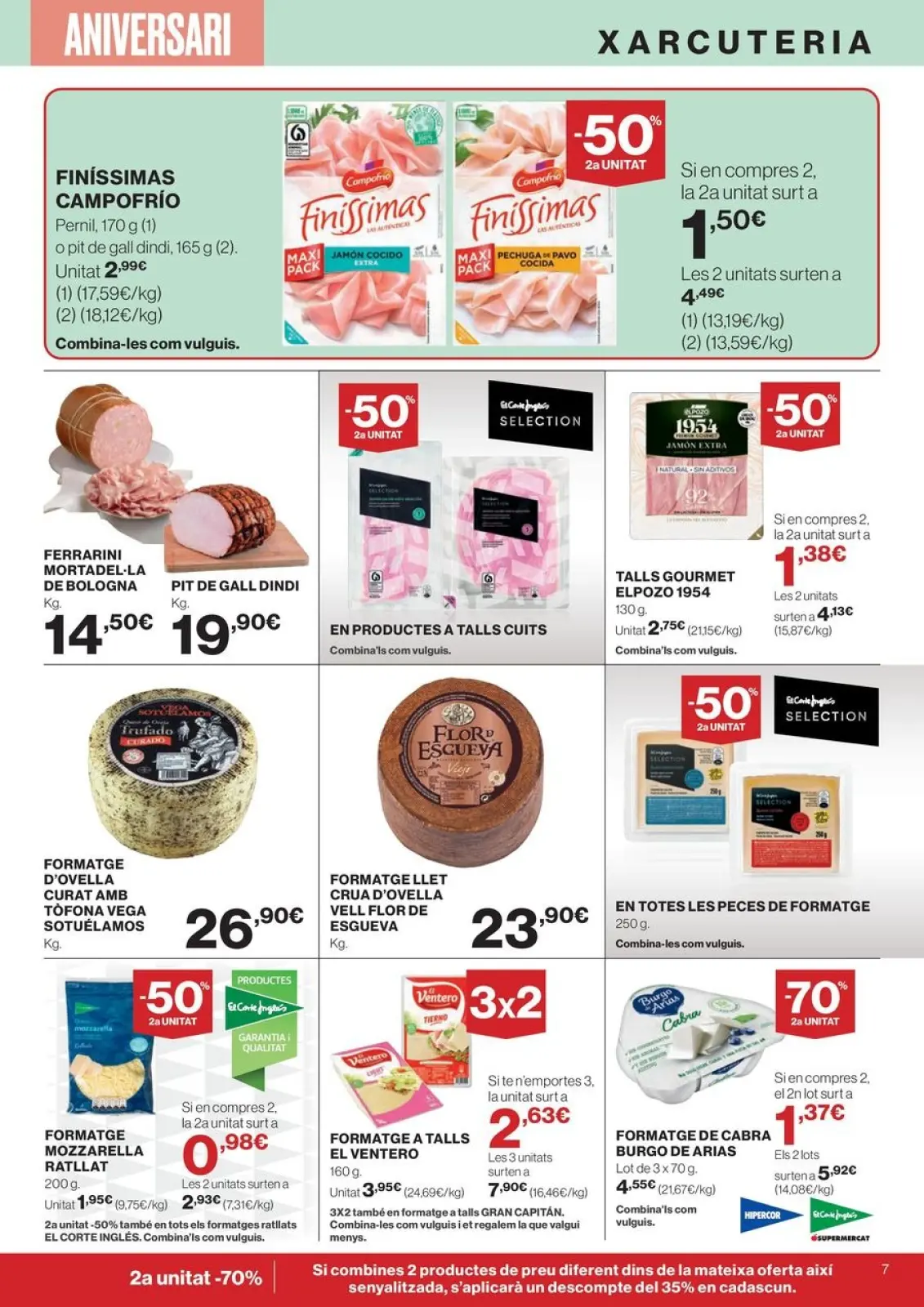 Página 7 en ofertas Què Necessites Avui? en Hipercor España