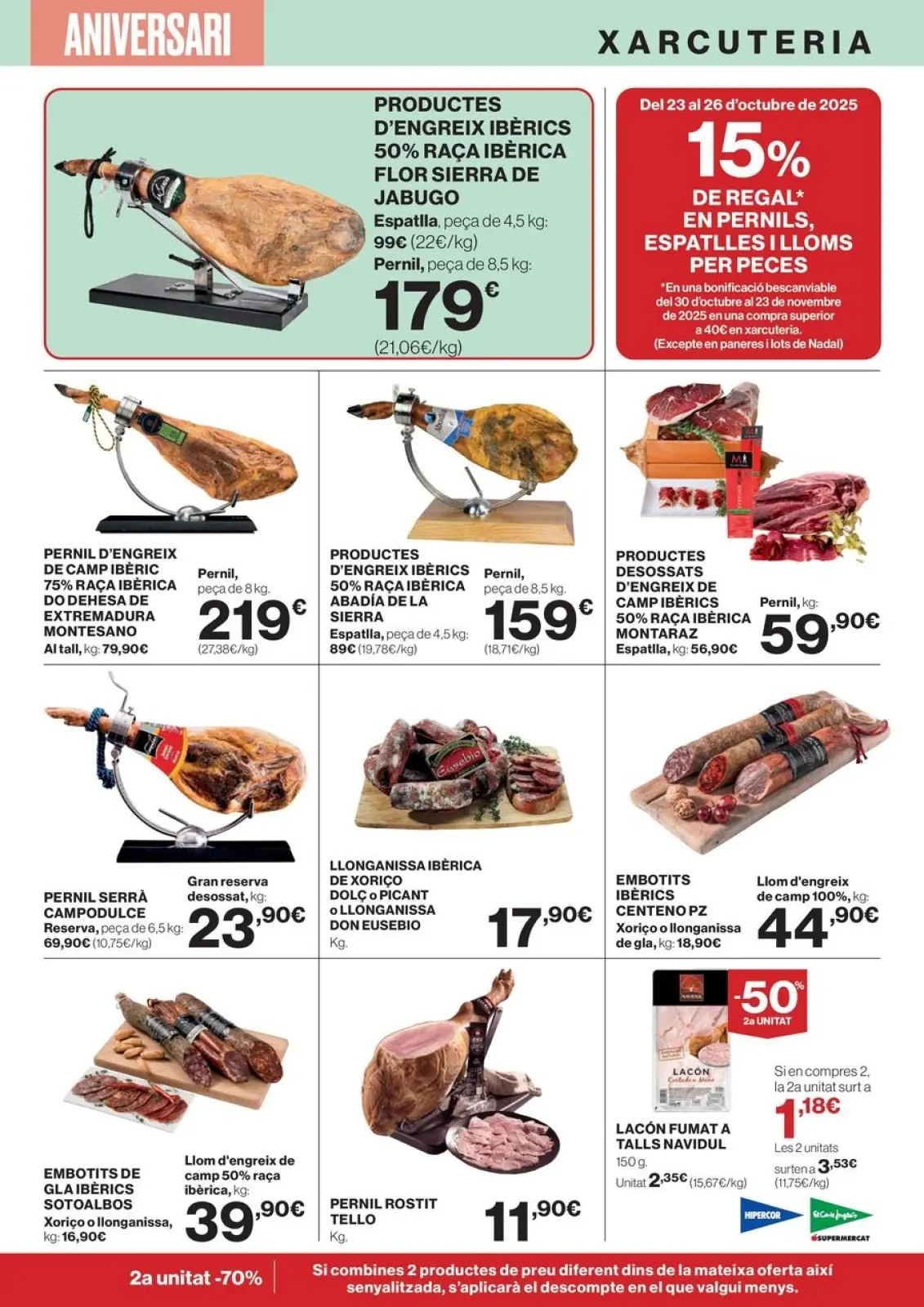 Página 9 en ofertas Què Necessites Avui? en Hipercor España