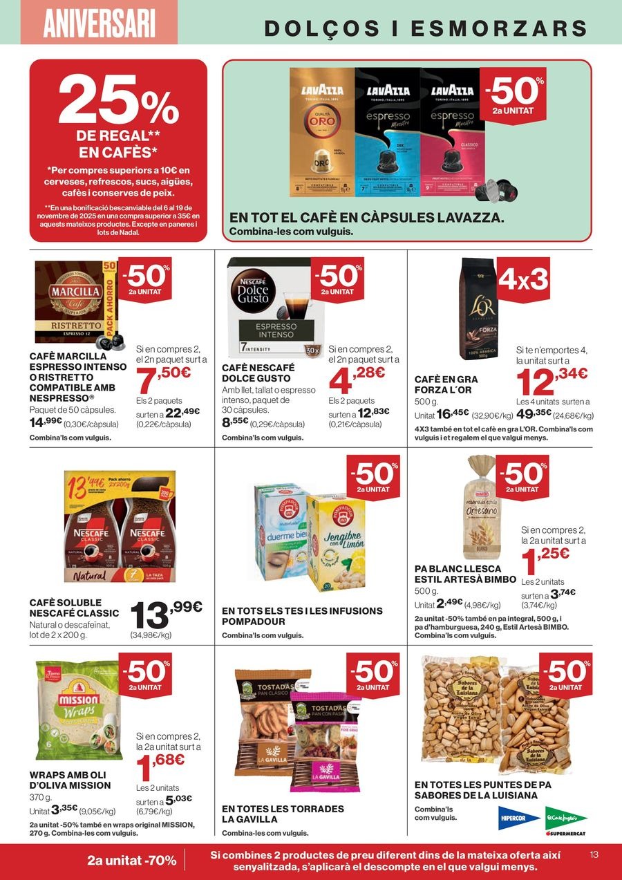 Ofertas de Hipercor España de 23 octubre a 5 noviembre 2025 ofertas Què Necessites Avui?