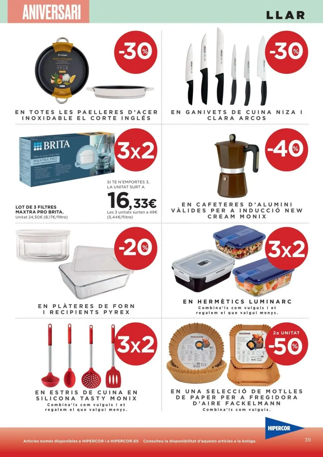Página 52 en ofertas Què Necessites Avui? en Hipercor España