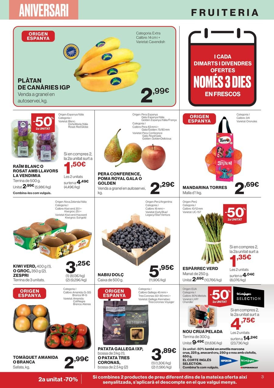 Ofertas de Hipercor España de 23 octubre a 5 noviembre 2025 ofertas Què Necessites Avui?