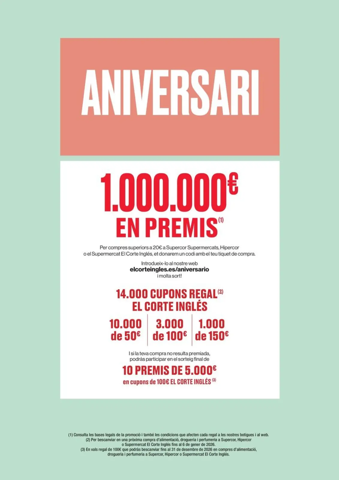 Página 2 en ofertas Què Necessites Avui? en Hipercor España