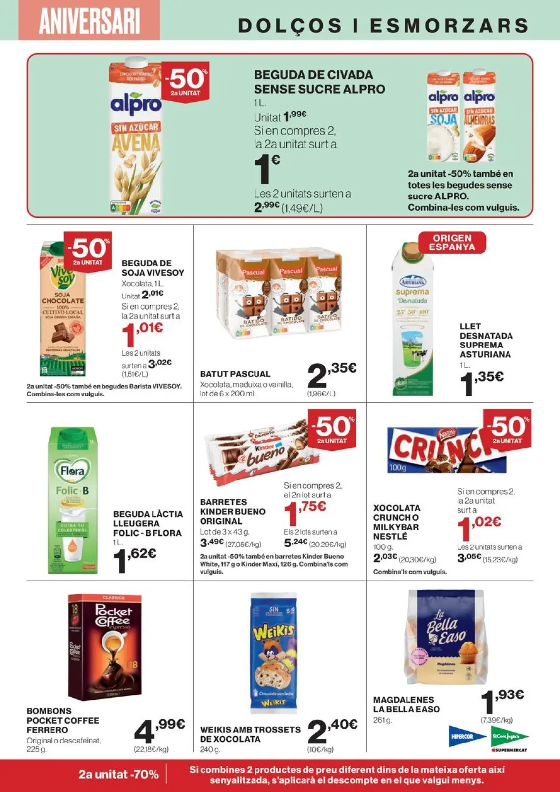 Página 21 en ofertas Què Necessites Avui? en Hipercor España