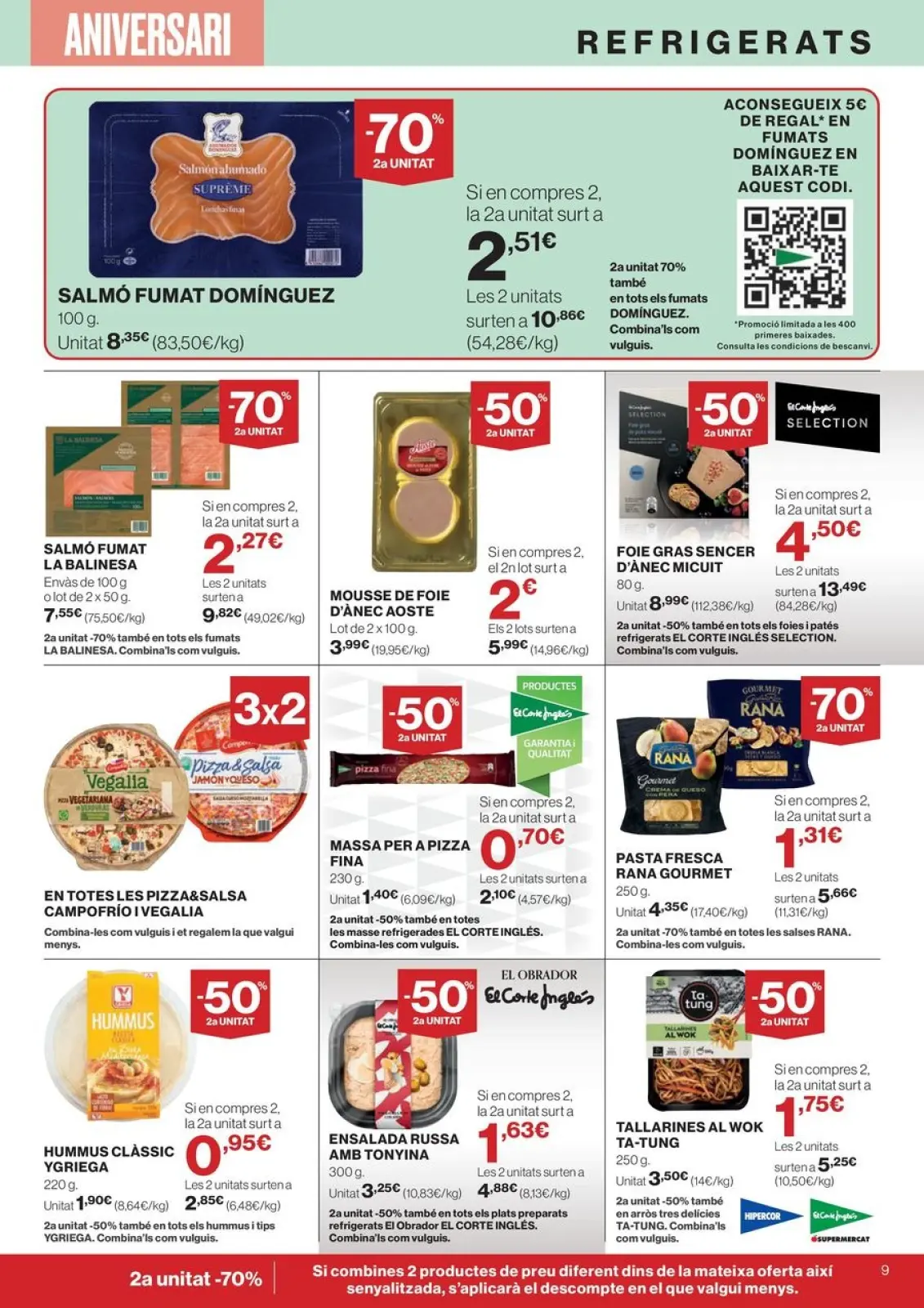 Página 11 en ofertas Què Necessites Avui? en Hipercor España