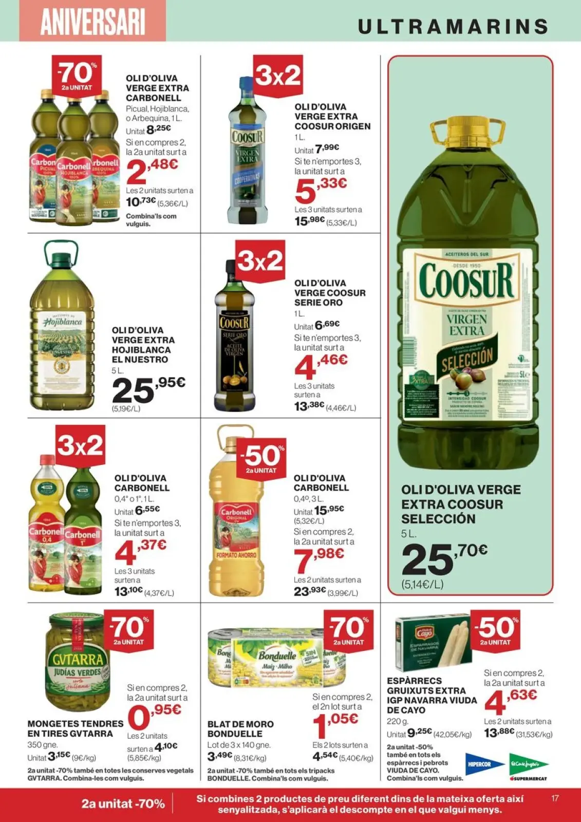 Página 23 en ofertas Què Necessites Avui? en Hipercor España