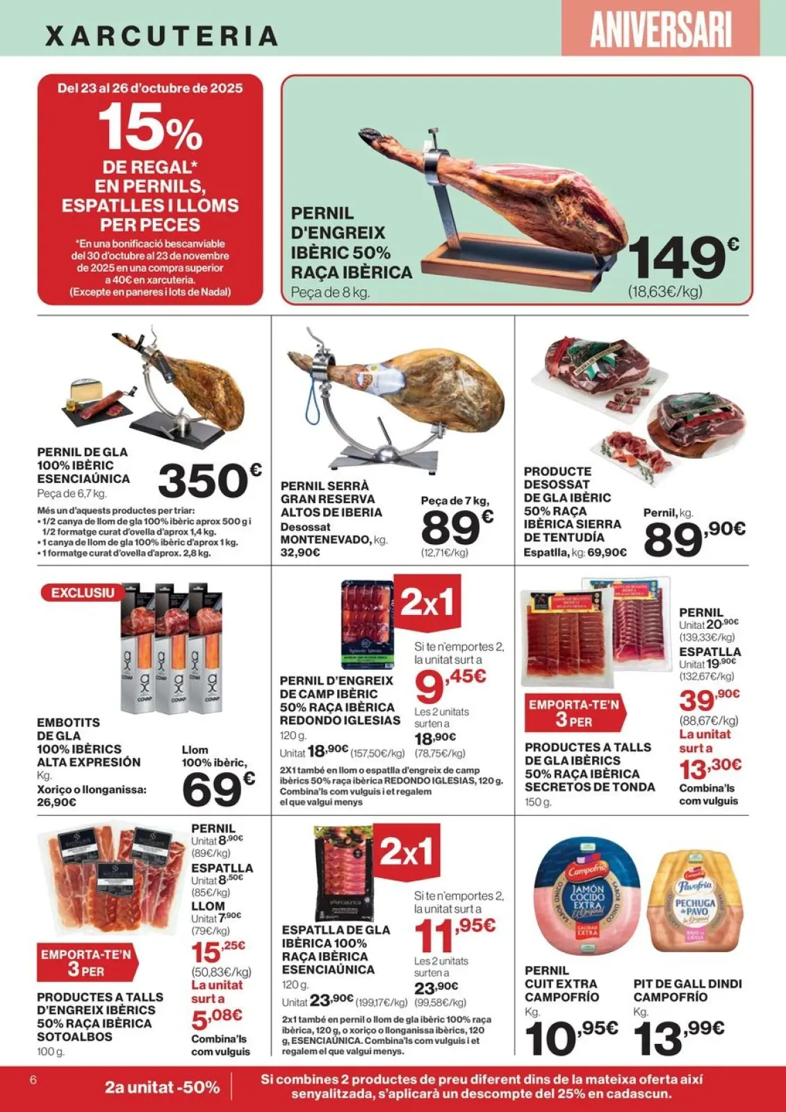 Página 6 en ofertas Què Necessites Avui? en Hipercor España