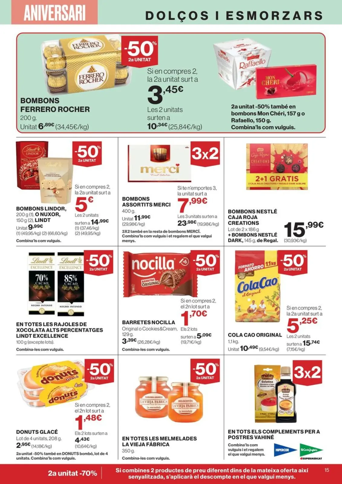 Página 19 en ofertas Què Necessites Avui? en Hipercor España