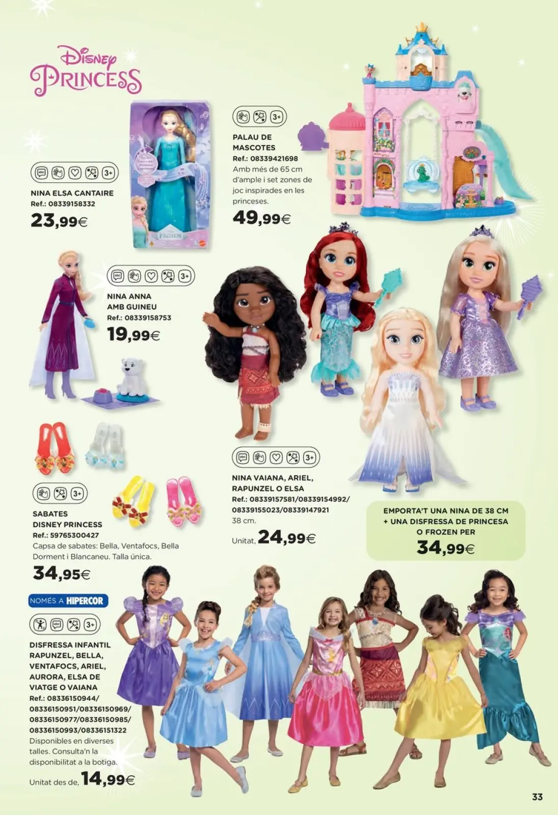 Page 33 dans Nos meilleurs prix chez Hipercor Espagne