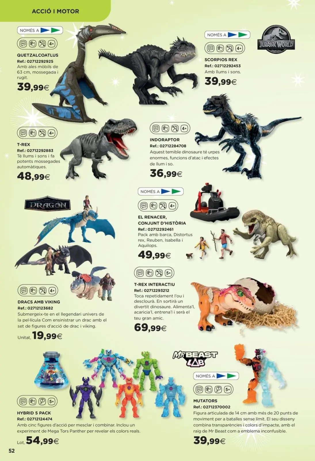 Page 52 dans Nos meilleurs prix chez Hipercor Espagne