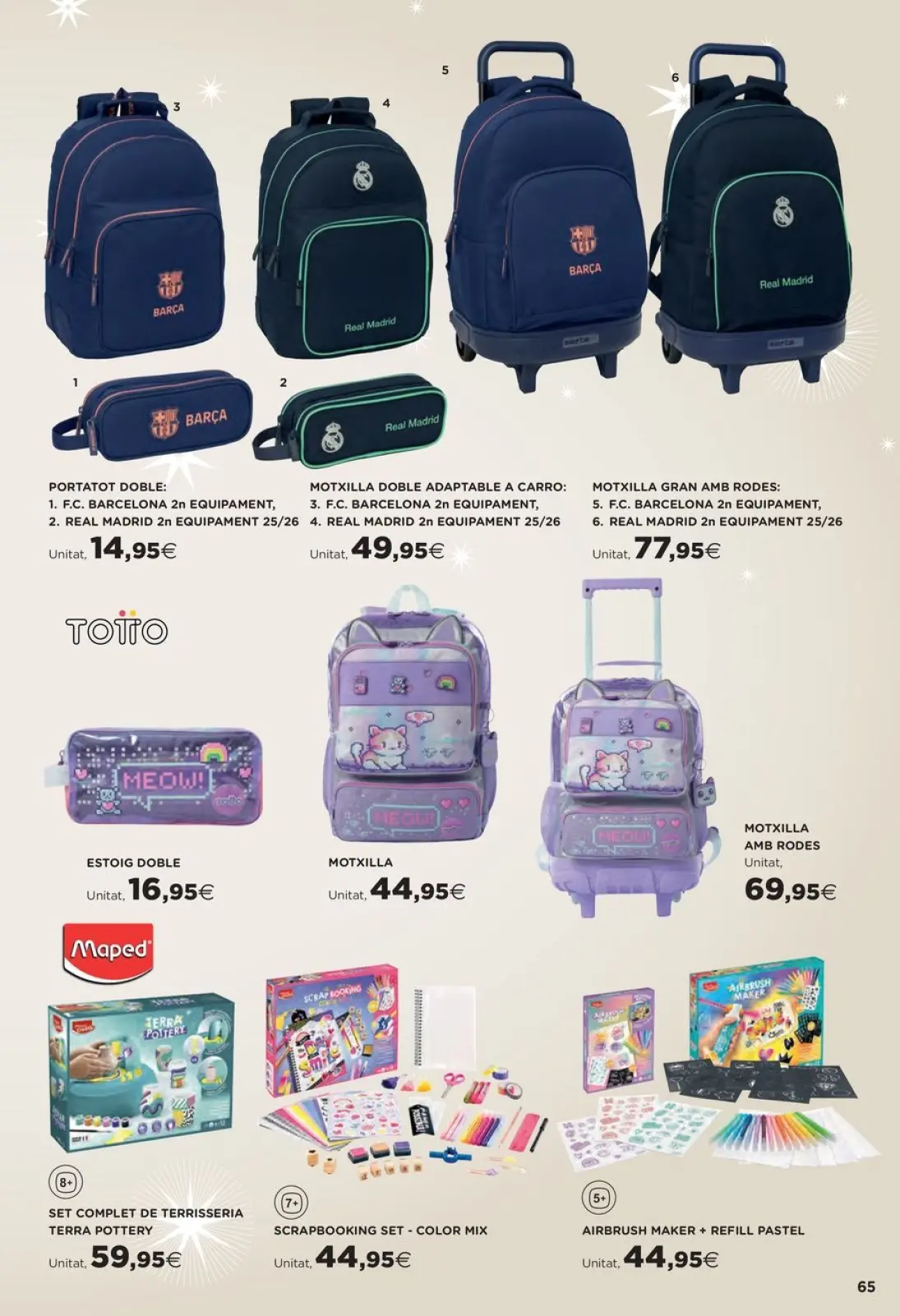 Page 65 dans Nos meilleurs prix chez Hipercor Espagne