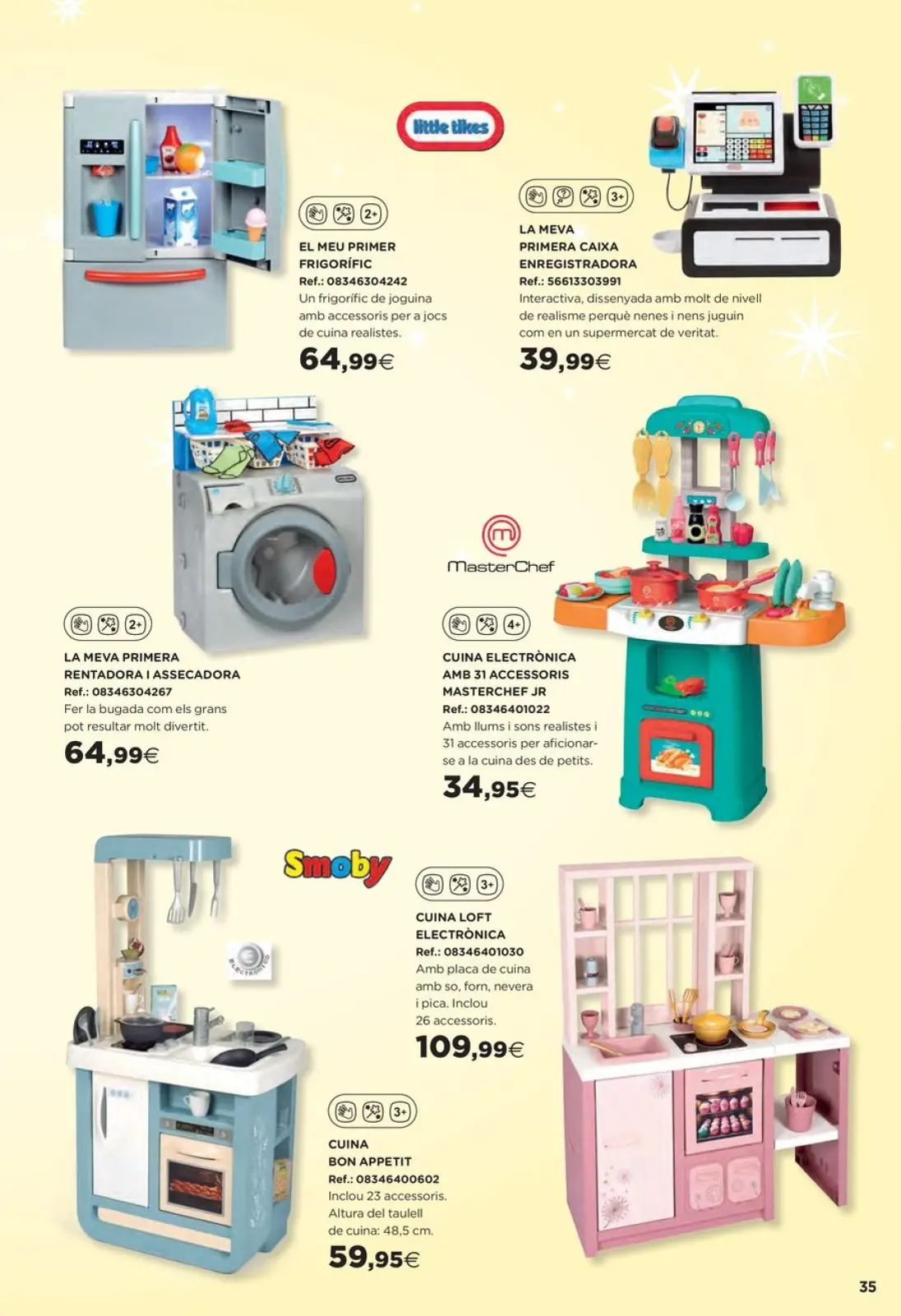 Page 35 dans Nos meilleurs prix chez Hipercor Espagne