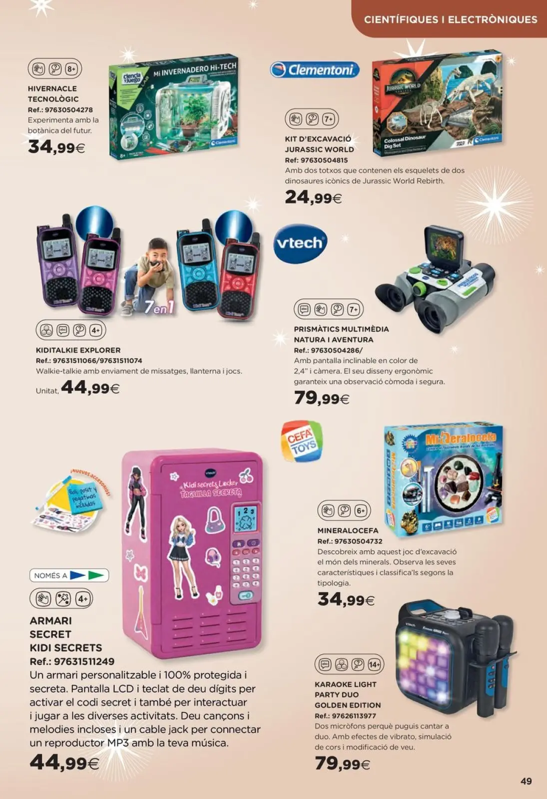 Page 49 dans Nos meilleurs prix chez Hipercor Espagne