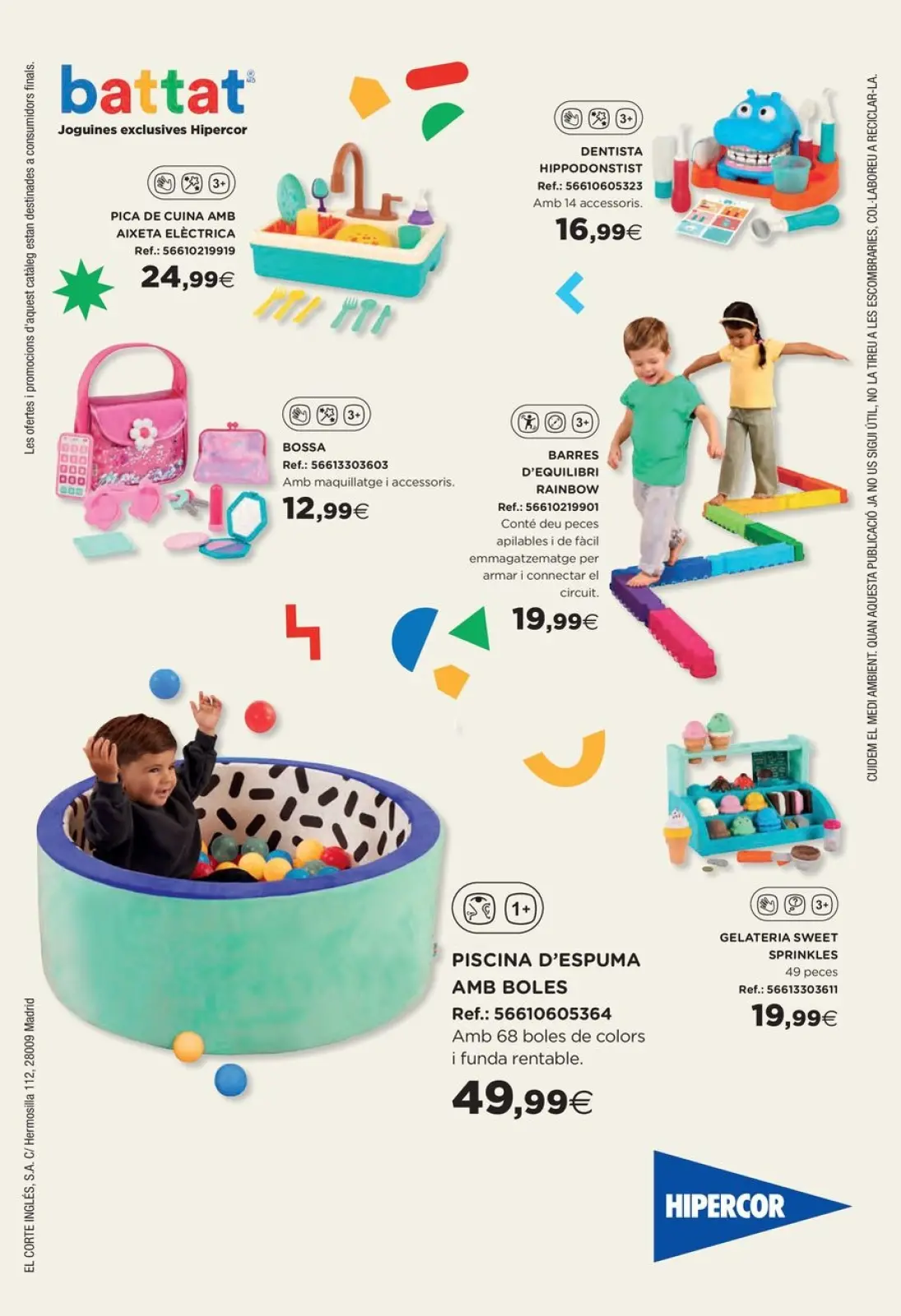 Page 68 dans Nos meilleurs prix chez Hipercor Espagne