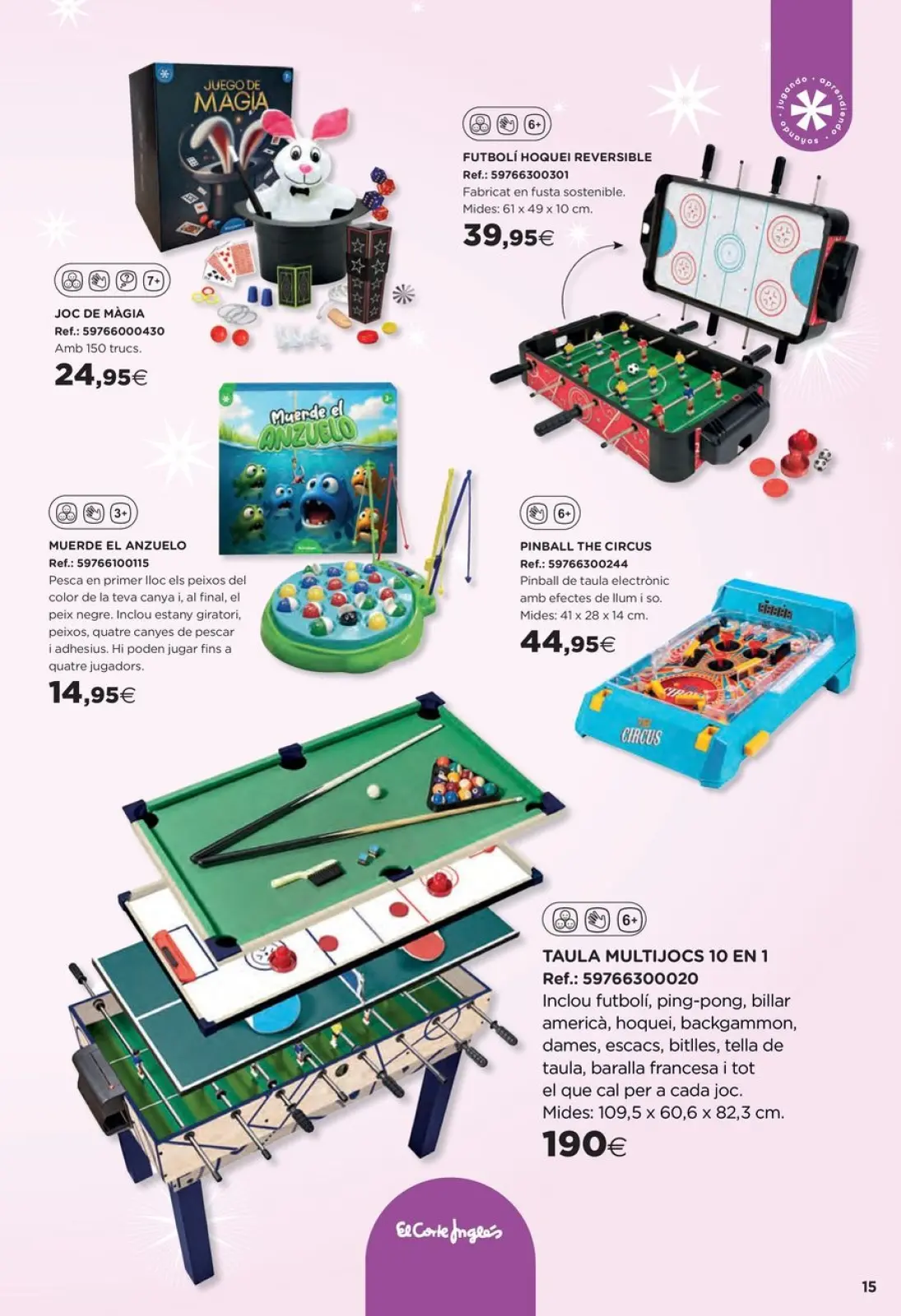 Page 15 dans Nos meilleurs prix chez Hipercor Espagne