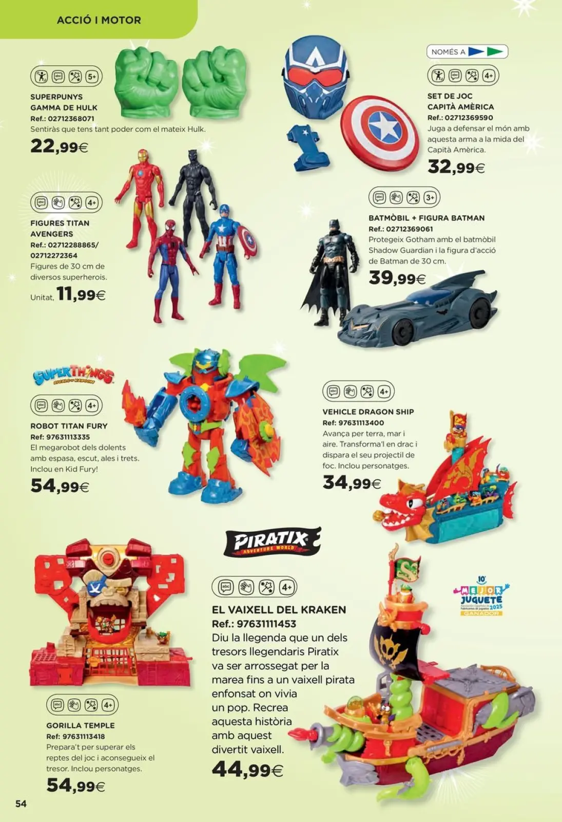 Page 54 dans Nos meilleurs prix chez Hipercor Espagne